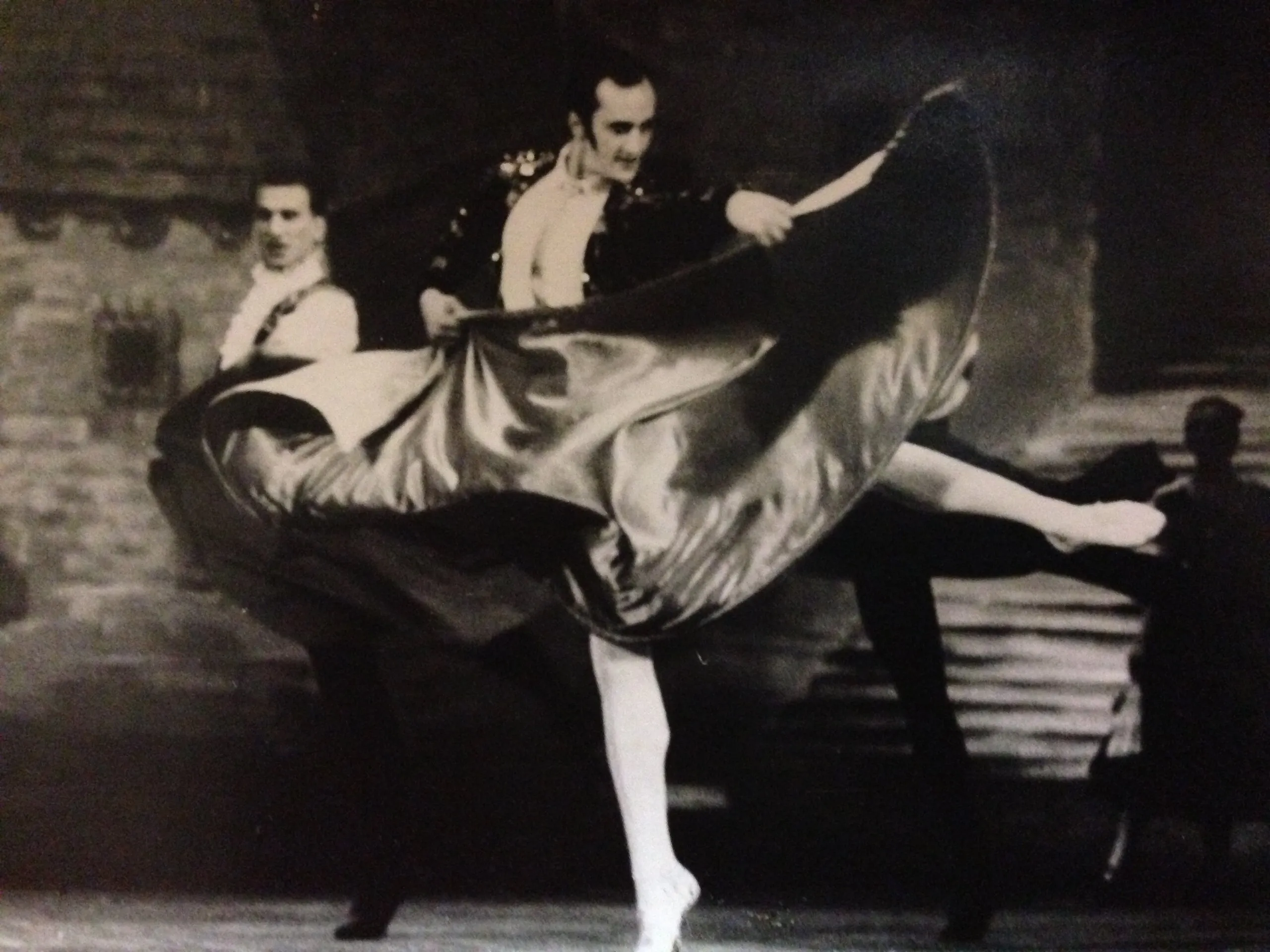 Photographie d'archives : un duo de ballet classique.